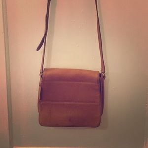 Authentic Vintage Coach Tribeca Leather Flap Bag