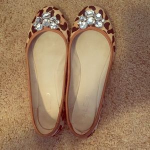 Aldo leopard flats size 7.5