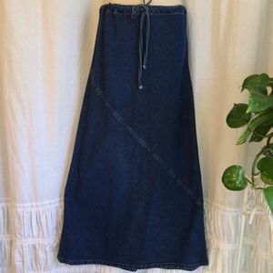 100% cotton denim VS London Jean skirt