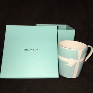 Tiffany&Co. Decorated Coffee Mug with Gift Box