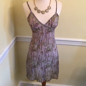 Urban Outfitters sheer floral slip XS/S