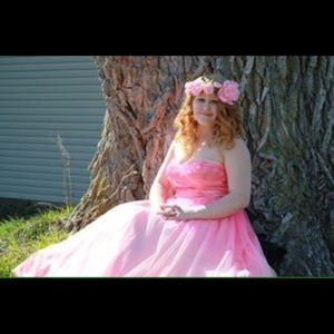 16 w prom dress