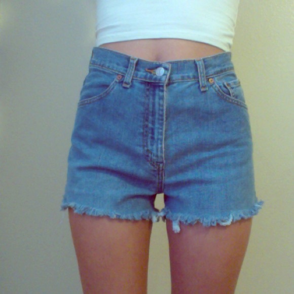 High waisted shorts