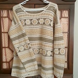 Cotton sweater