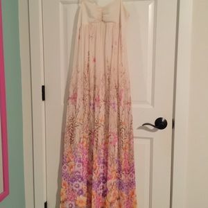 Floral long dress from Forever 21 size S