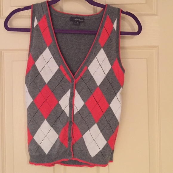 Argyle sweater vest - Picture 1 of 3