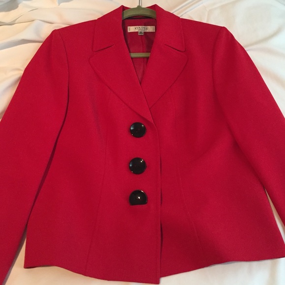 Red blazer