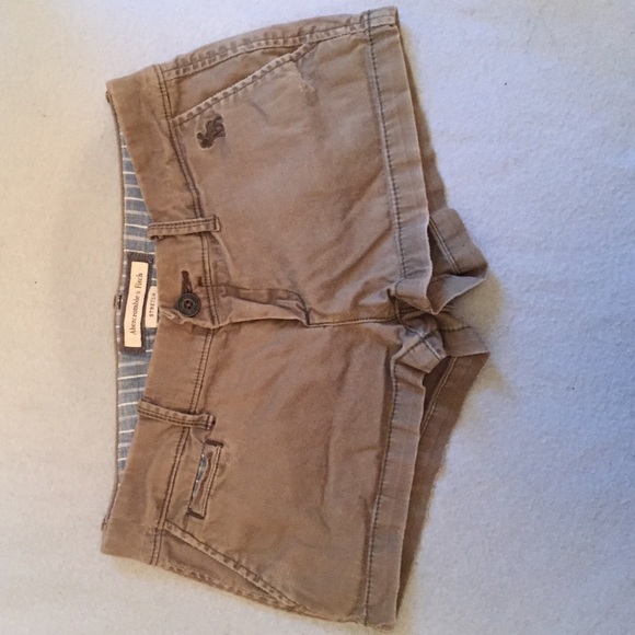 Abercrombie Olive Shorts
