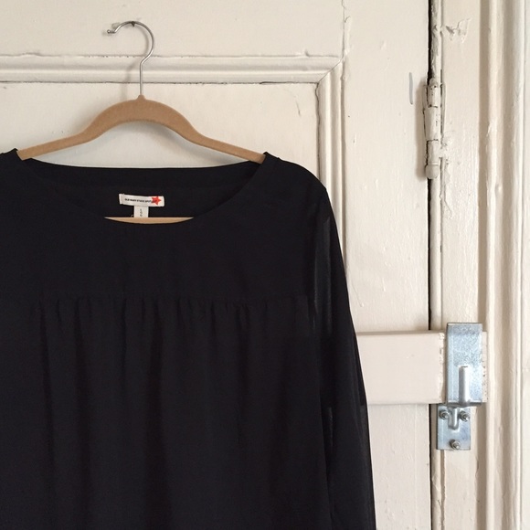 Old Navy Tops - ❌SOLD See through black blouse
