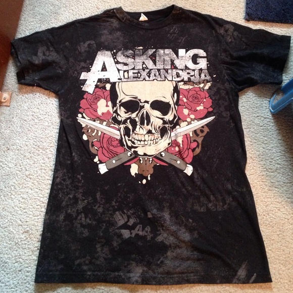 Asking Alexandria band t shirt