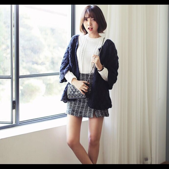 handmade knit cardigan