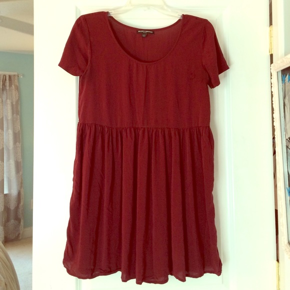 Dark red dress from pacsun!