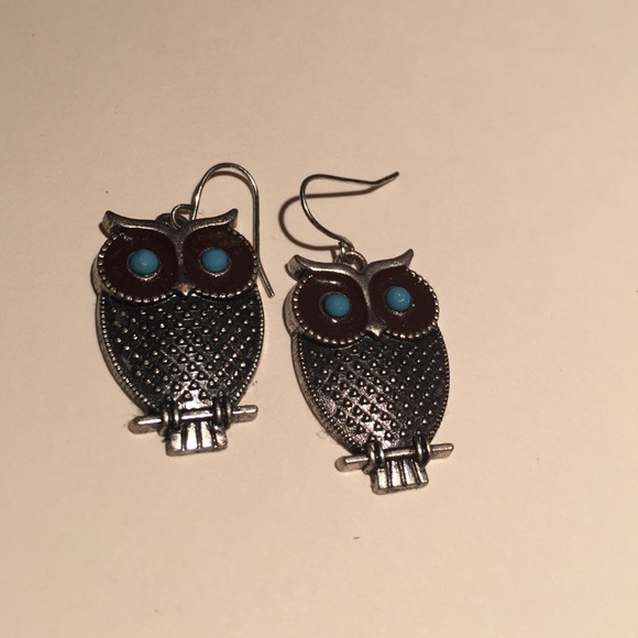 Owl earrings - Picture 1 of 2