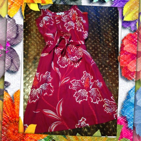 Lucky brand 100% silk dress worn once