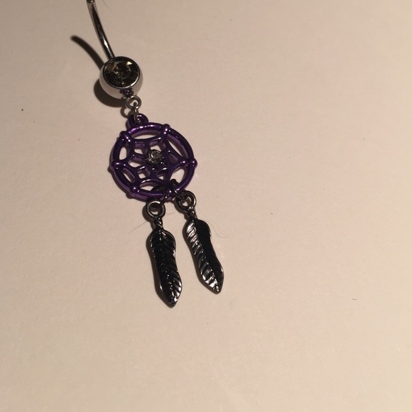 Dream catcher belly button ring - Picture 1 of 1