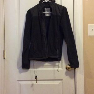 Aeropostale fleece jacket in grey