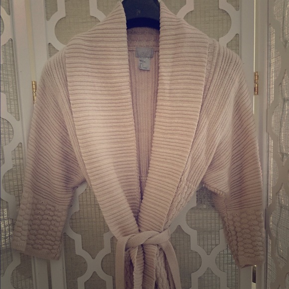 Wrap sweater