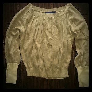 Tan and Cream sweater xs-m A1