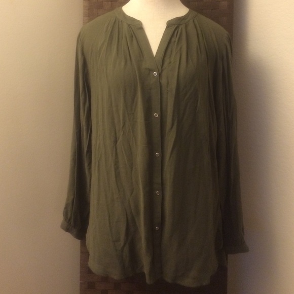 NBWwithoutT/Chiffon Long sleeve blouse