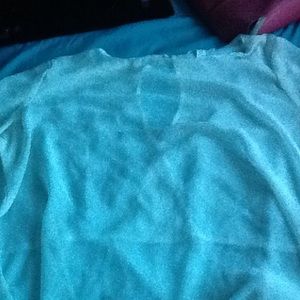 Sheer long sleeve shirt