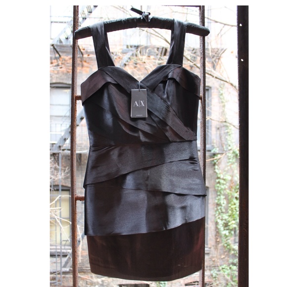 Armani Exchange Dresses & Skirts - Armani Exchange 100% Authentic, Black Mini Dress