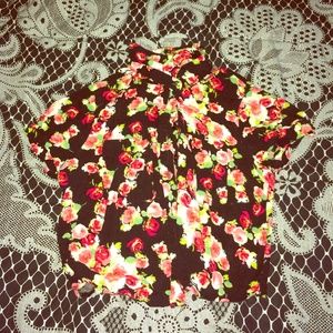 cute floral crop top