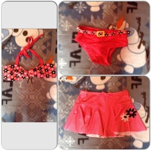 3 piece swimsuit set