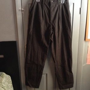 Olive size 12 dress pants with pockets
