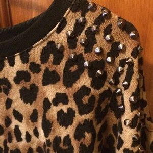 Leopard Print Sweatshirt
