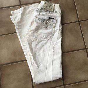 Miss me white size 28 jeans