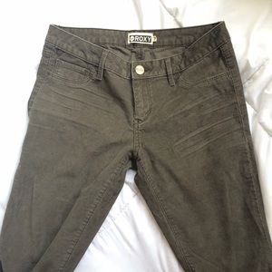 Roxy corduroy jeans, size 7