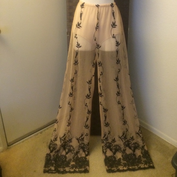 Chiffon pants