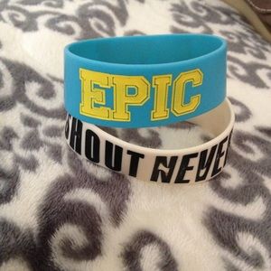 Bracelets: EPIC/BOTDF and NEVER SHOT NEVER