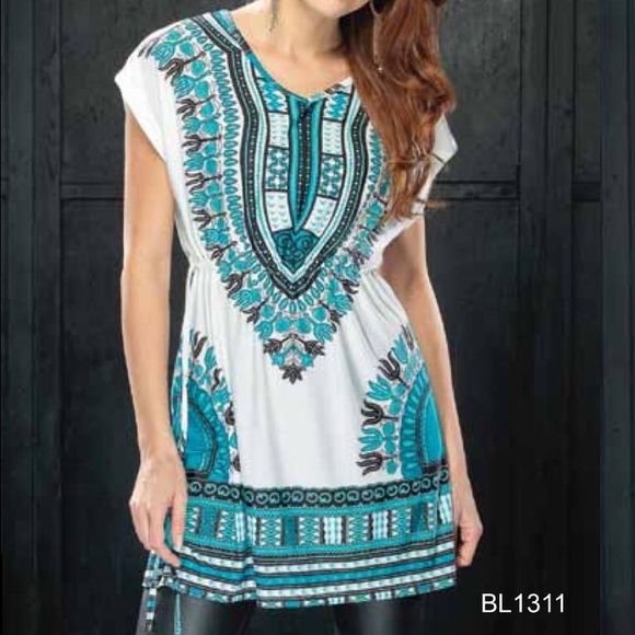 Adore bohemian Tunic with adjustable waist BNWT!
