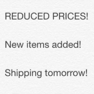Everything you purchase plus a extra FREE item !
