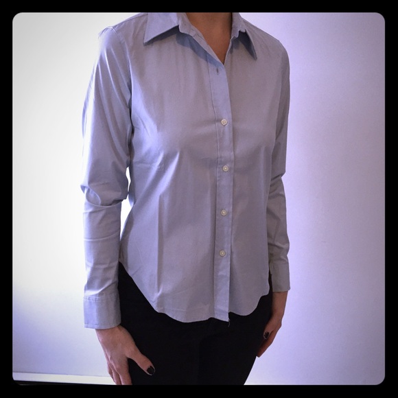Gap stretch light blue dress shirt oxford BNWT, S