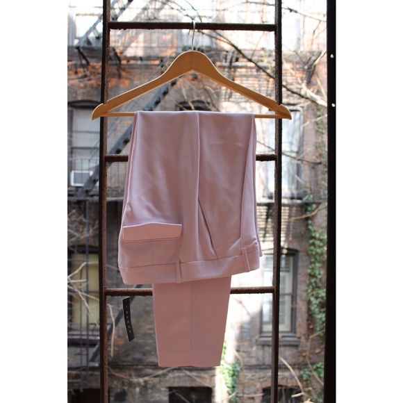 Theory Pants - Theory Pastel Purple Pair of 100% Silk Pants