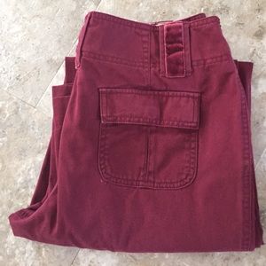 Burgundy Pants