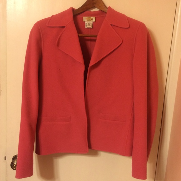 Talbots wool felt jacket