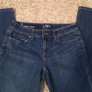 Reduced price!  Loft modern skinny size 2 jeans