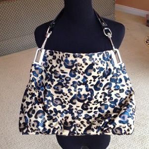 Fun Big Buddha Bag NWOT Leopard Print