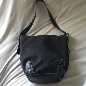 Coach bucket style shoulder bag