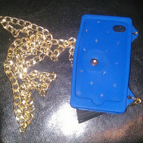 Blue stud iphone case - Picture 3 of 3