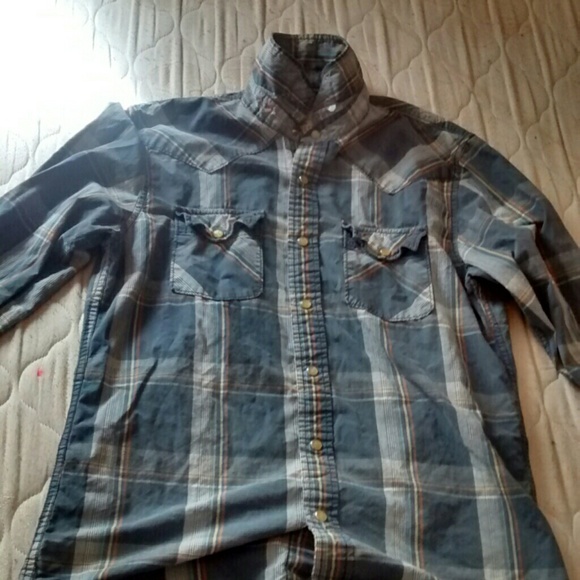 A hollister plaid long sleeve