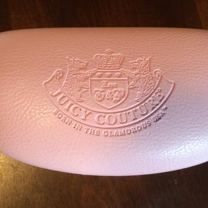 Juicy Couture sunglasses case