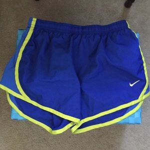 Blue shorts