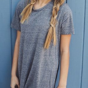 Brandy Melville grey shirt
