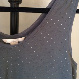 Dotted Banana Republic tank