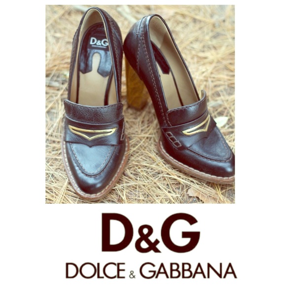 Dolce & Gabbana Shoes - ❤️SOLD D&G Leather Heels Size: 6