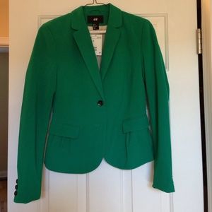 H&M Kelly Green blazer.